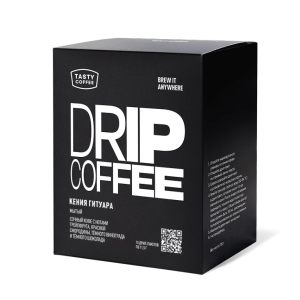 Tasty Coffee в дрип-пакетах Кения Гитуара