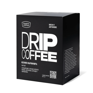 Tasty Coffee в дрип-пакетах Кения Маримира