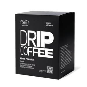 Tasty Coffee в дрип-пакетах Кения Рианьяги
