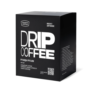 Tasty Coffee в дрип-пакетах Руанда Ругали