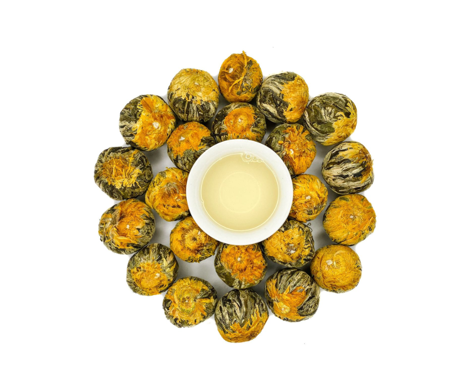 Связанный чай персик апельсин 1