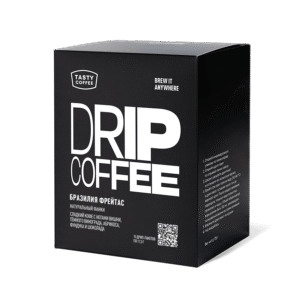 Tasty Coffee в дрип-пакетах Бразилия Фрейтас