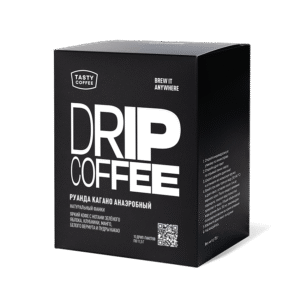Tasty Coffee в дрип-пакетах Руанда Кагано Анаэробный