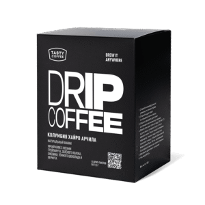 Tasty Coffee в дрип-пакетах  Колумбия Хайро Арчила